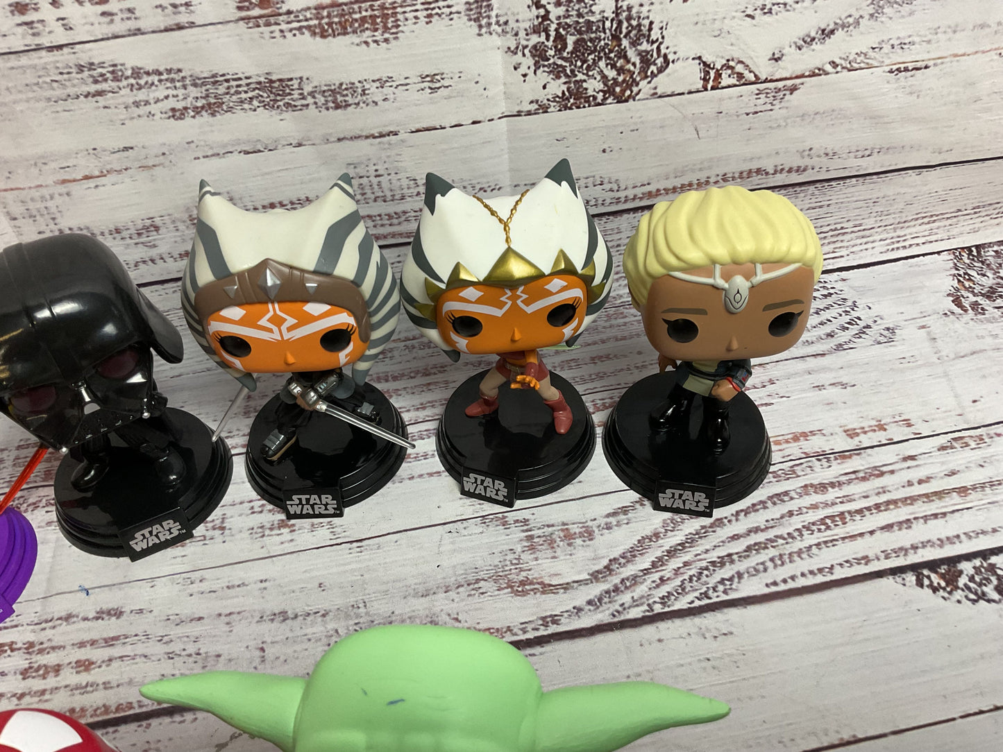 Set of 7 Funko Pop! Star Wars Figurines (WITHOUT BOXES)