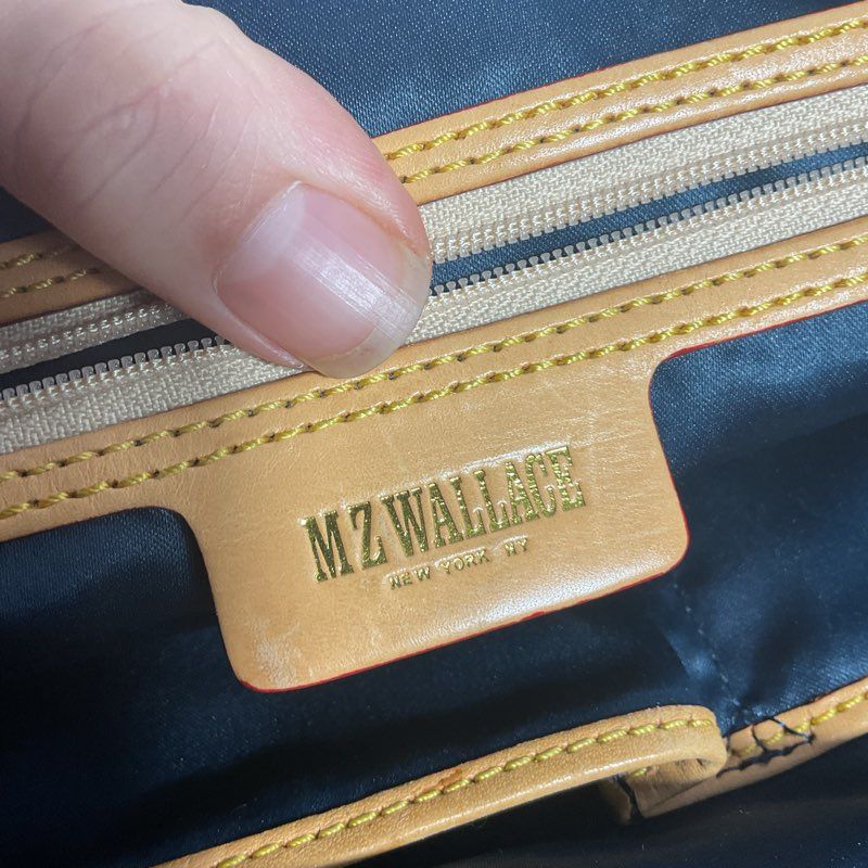 MZ Wallace Jane Purple Tote Bag Purse