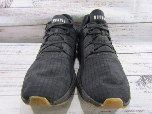 NOBULL Allday Ripstop Men's Black Gum Training Shoes Size 8.5