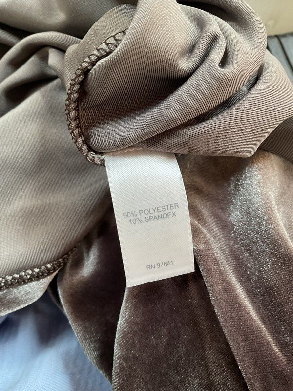 NWT J Jill Metallic Mocha Polyester Blend Pullover Blouse - Size XL Petite