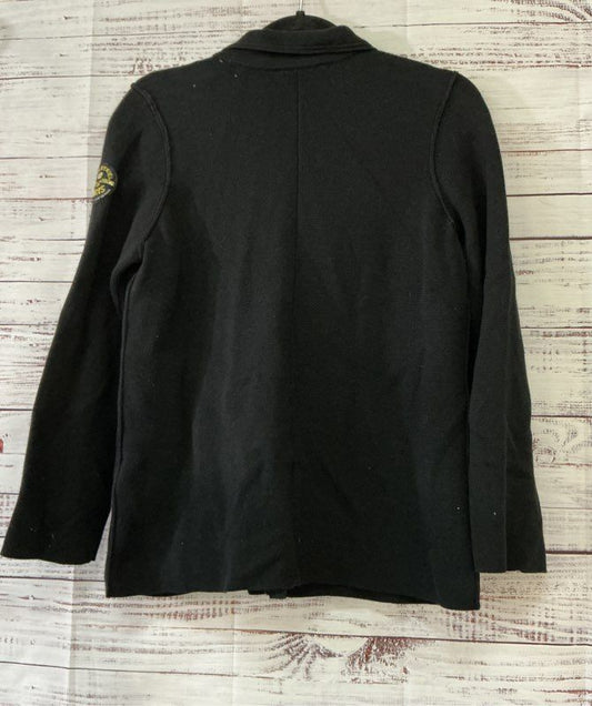 Women's Sonia Rykiel for H & M Black Double Breasted Cardigan Sweater Size M