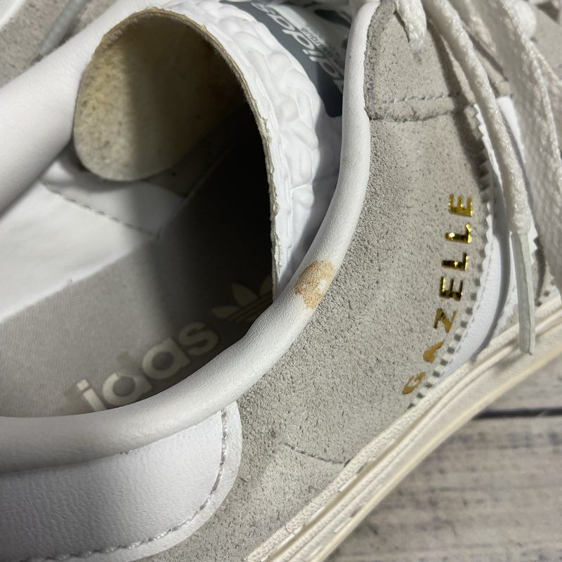 Adidas Gazelle Platform Grey Suede Sneaker Women's 9.5 US