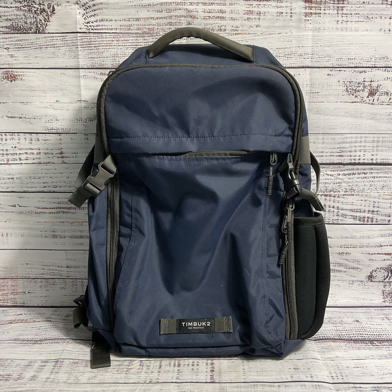 Timbuk2 Division Navy Blue Nylon Laptop Backpack Travel Bag