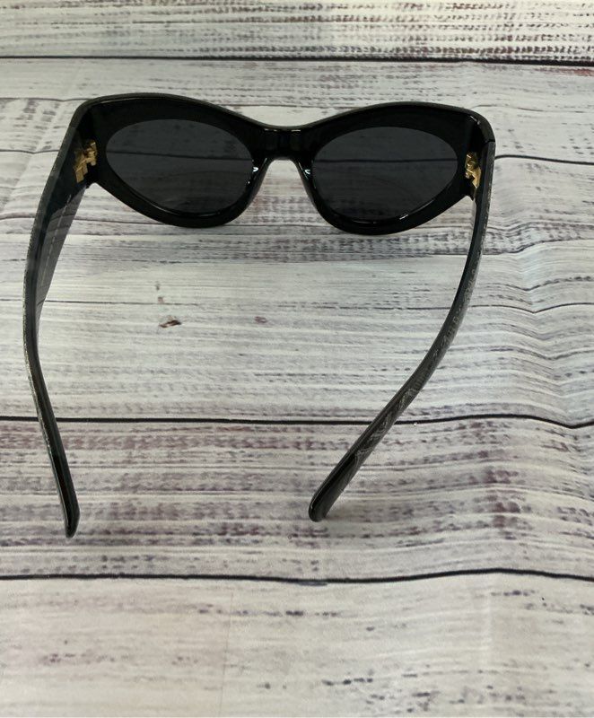 Women's Missoni Black Zig Zag/Chevron Cat Eye Sunglasses