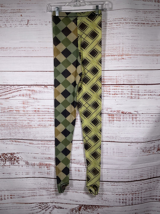 Chopova Lowena Green Diamonds Leggings - Size S