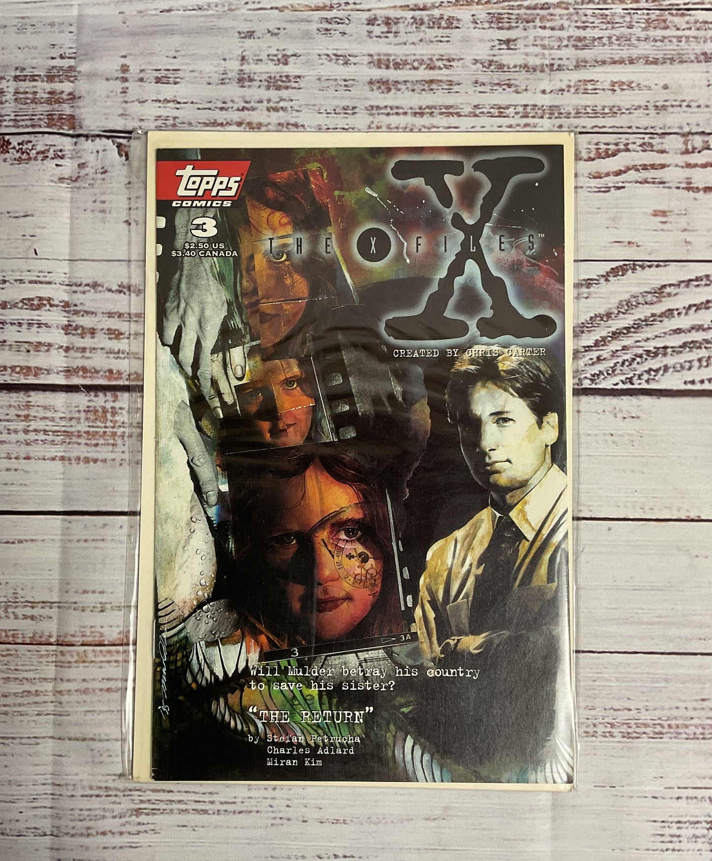 NEAR MINT Vintage Topps LOT Of 5 X-Files Comics