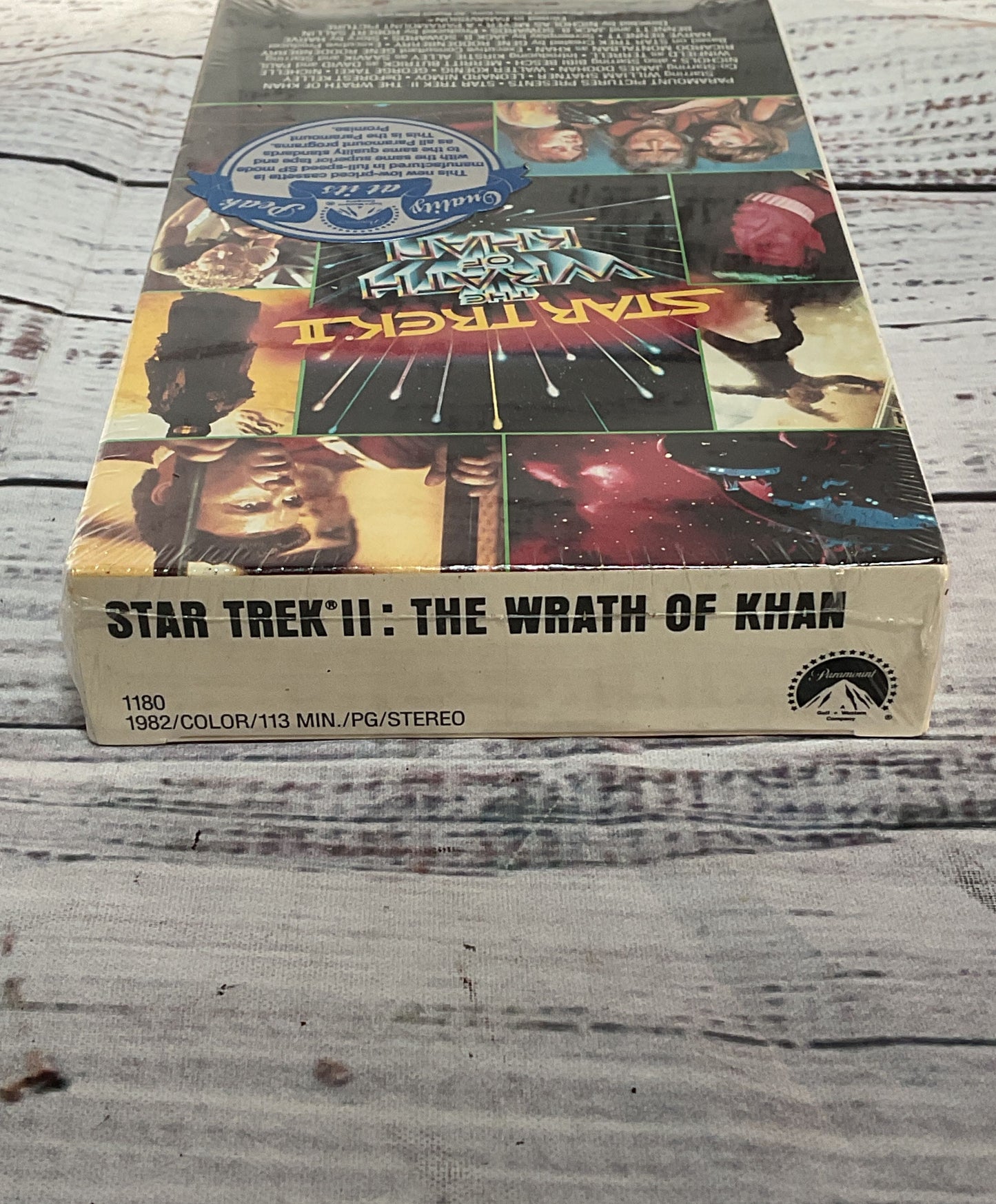 Star Trek II The Wrath of Khan New Sealed VHS