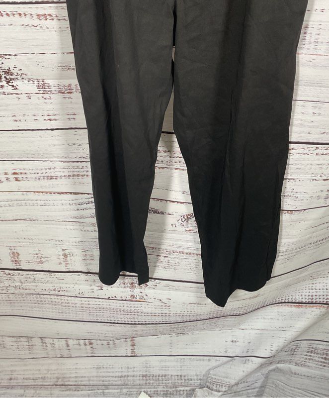 Apiece Apart Women's Black Linen Blend Jumpsuit Size Made in USA