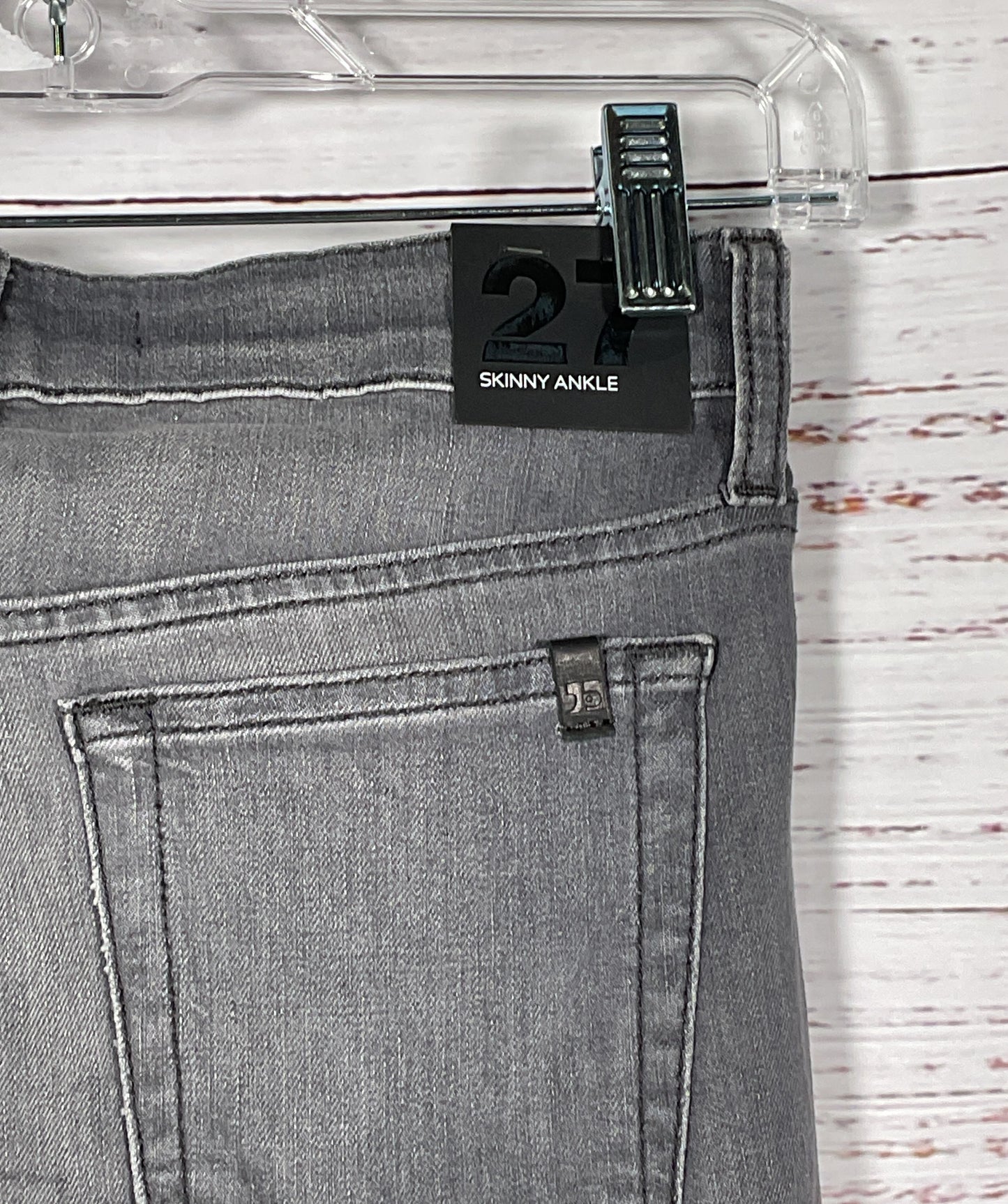 Joe's Jeans Distressed Skinny Ankle Jeans Gray 27