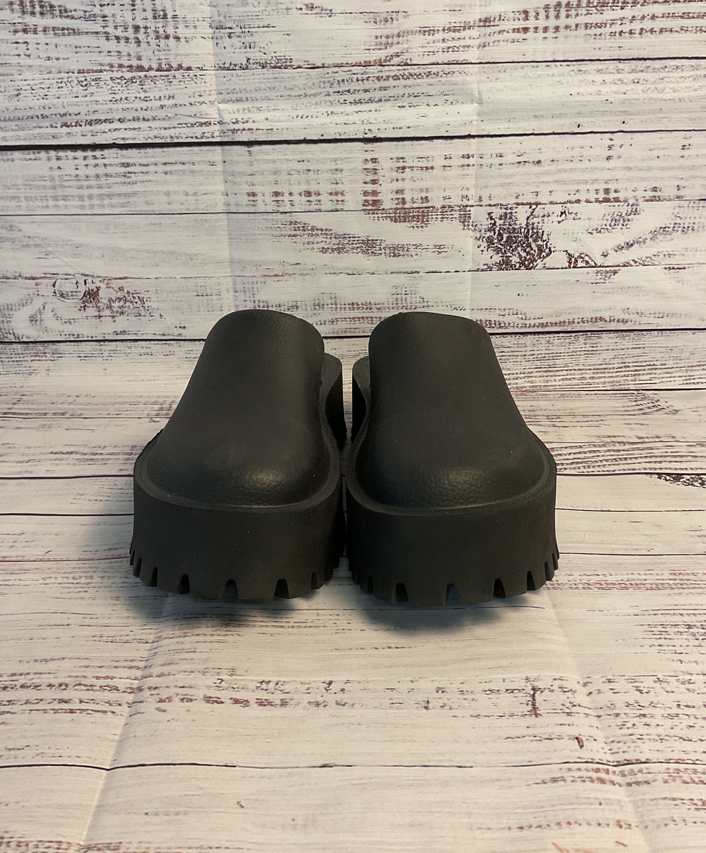 Jeffery Campbell Black Solid Mule Clog Women's Size 9