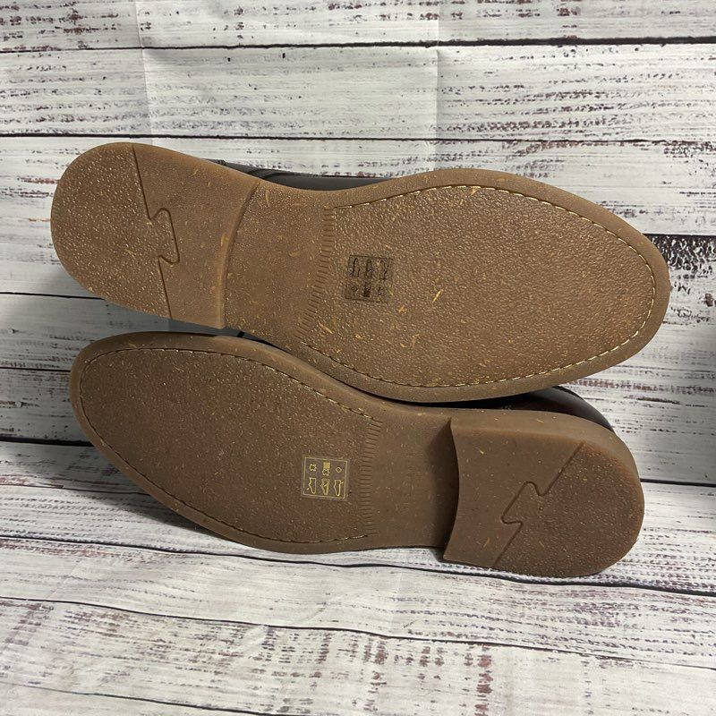 NEW Ted Baker Swanley Brown Leather Derby Dress Shoe Men's Size 10 US