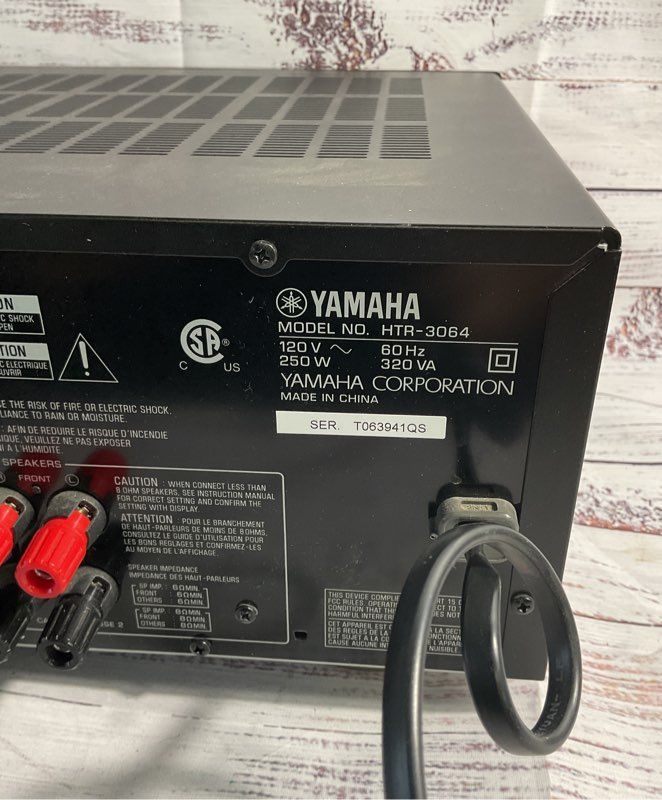 Yamaha HTR-3064 5.1 Ch. Natural Sound Home Theater AV HDMI Stereo Receiver