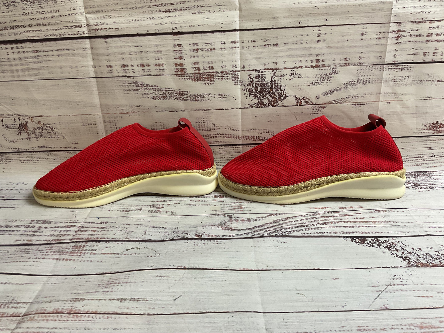 Kelsi Dagger Red Mesh Shoe Women's 6