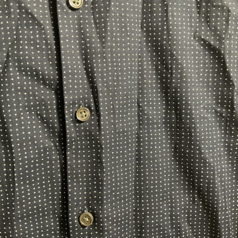 NWT Theory Sylvain Eclipse/Olympic Navy Graphic Print Button Up Shirt - Size S
