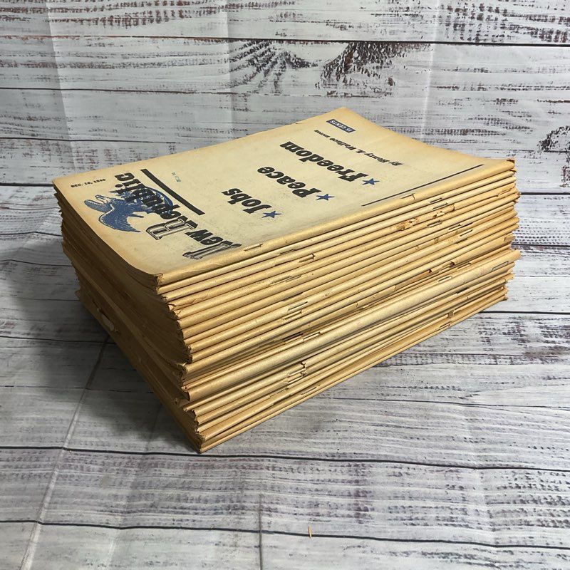 Lot Of 28 Vintage New Republic Magazines 1946-1947 (Incomplete)