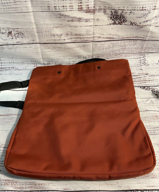 Alifedesign Women's Orange Nylon Convertible Crossbody Bag
