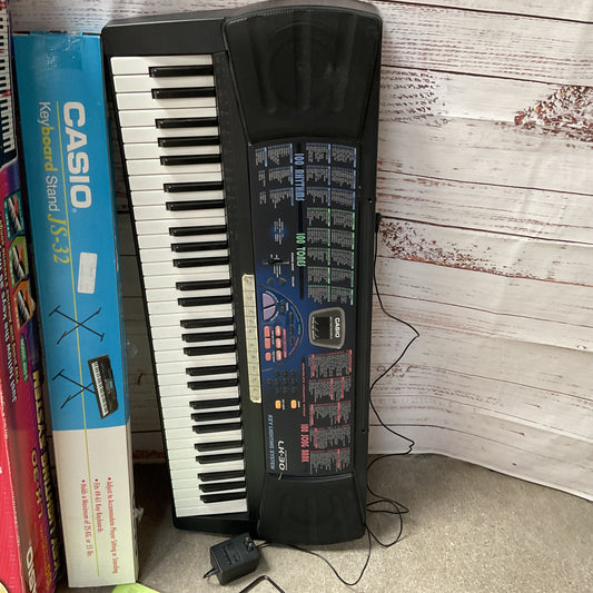 CASIO LK30 Lk 30 100 Song Bank Key Lighting Electric Keyboard with Stand