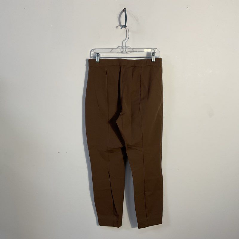 NWT Everlane Cocoa Brown Bi Stretch Cotton Work Pants - Size 10