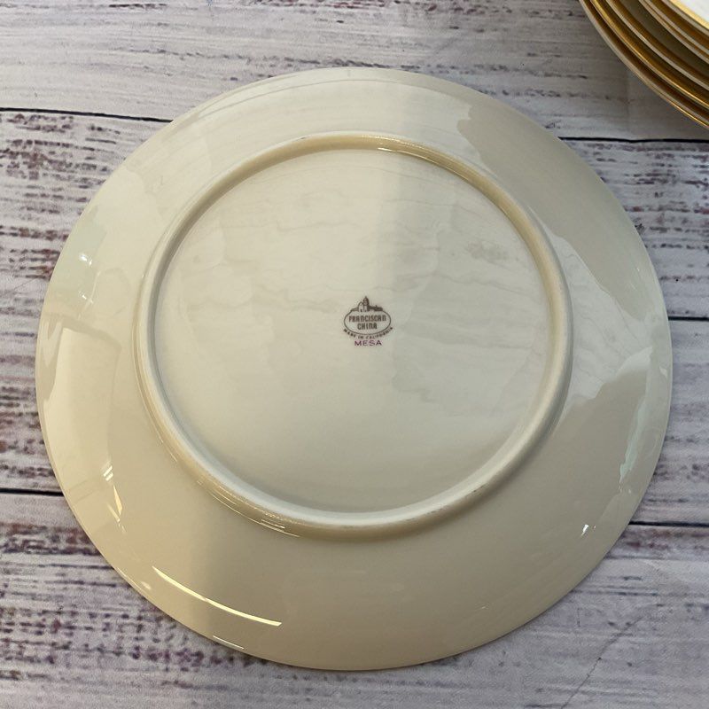 Set of 8 FRANCISCAN "Mesa" Bread Plates- 6.25"