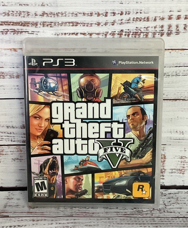 Playstation PS3 Grand Theft Auto Gran Turismo L.A Noire Games Lot of 3
