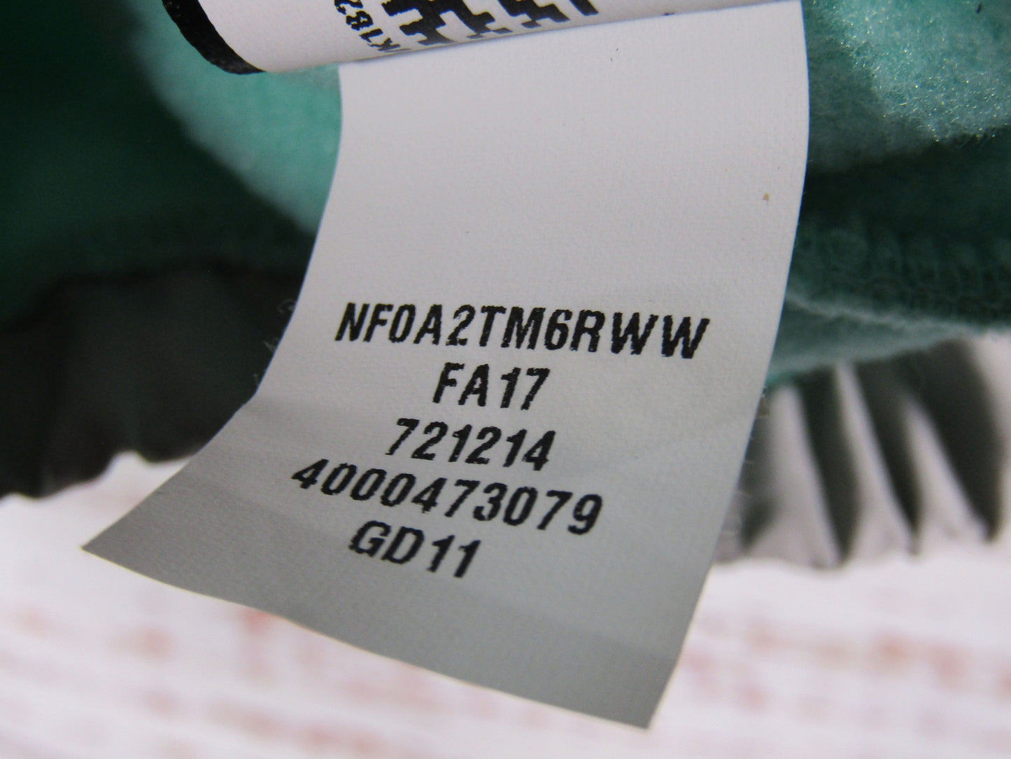 The North Face Denali Girl's Turquoise Fleece Full Zip Jacket Size S