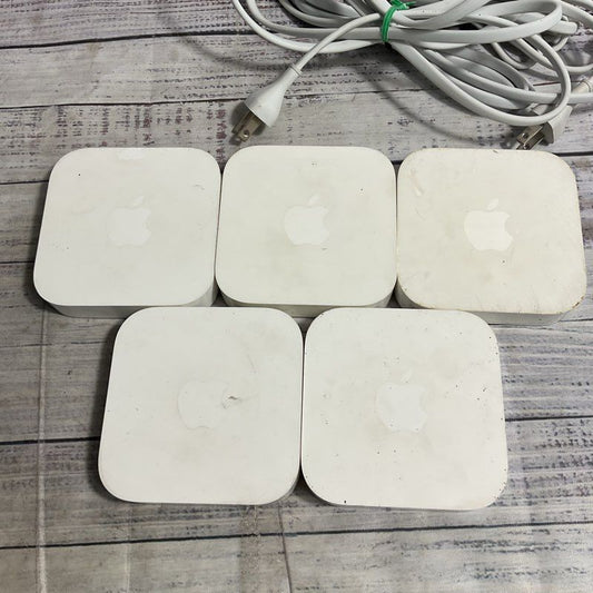 Lot of 5 Apple AirPort Express Wifi Wireless Router Extender A1392 UNTESTED