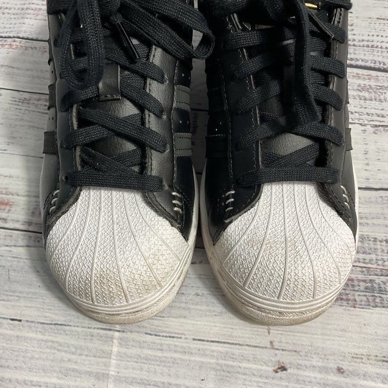 Adidas Punk Superstar Black Studded Alternative Sneaker Size 5W