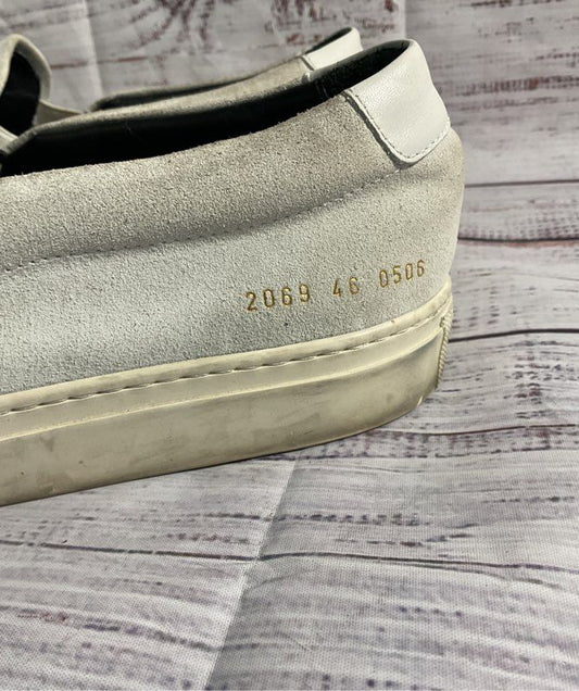 Common Projects Slip On Shoe Size 46 EU Light Grey Suede Achilles 13 US