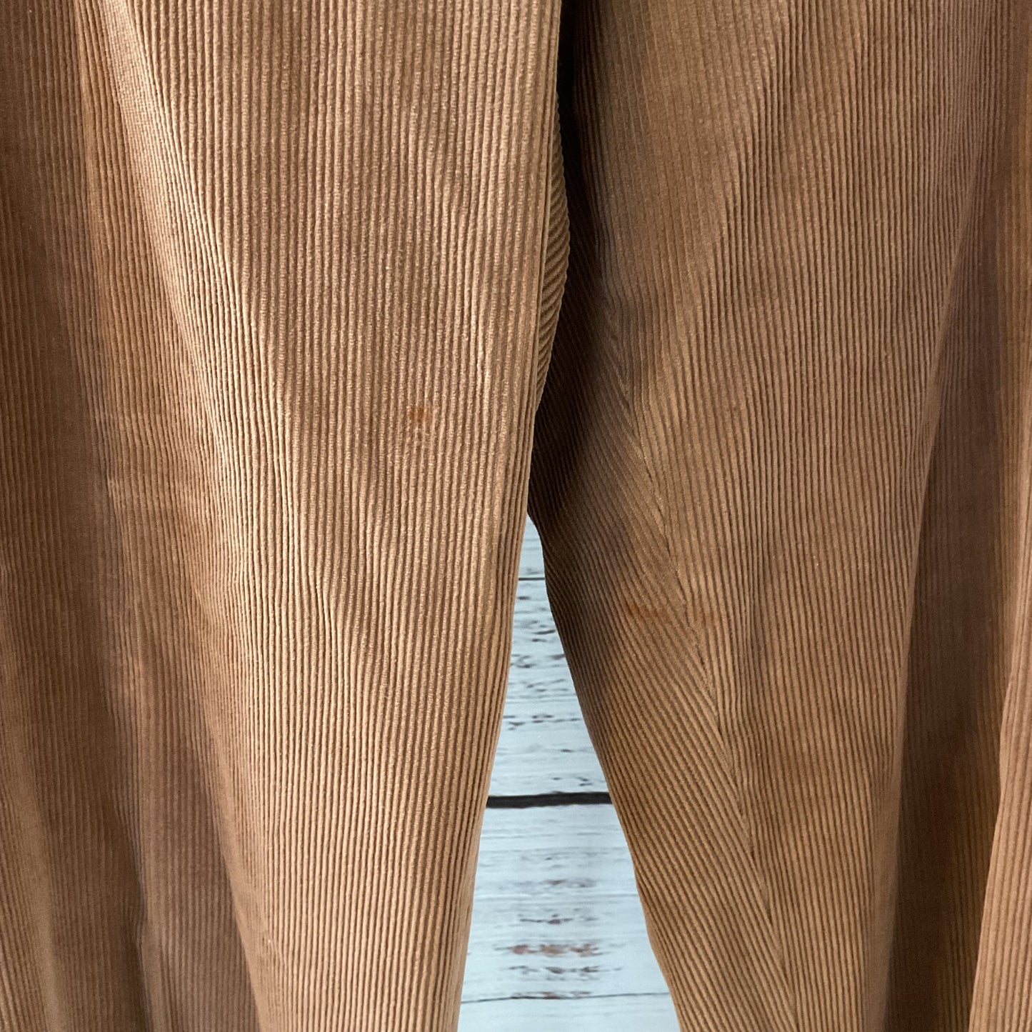 Piazza Sempione Brown Corduroy Side Zip Pants - Size IT50 US XL