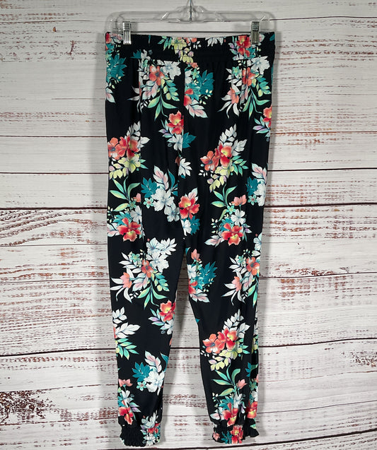 Tommy Bahama Floral Springs Beach Swim Cover-Up Jogger Pants Multicolor S