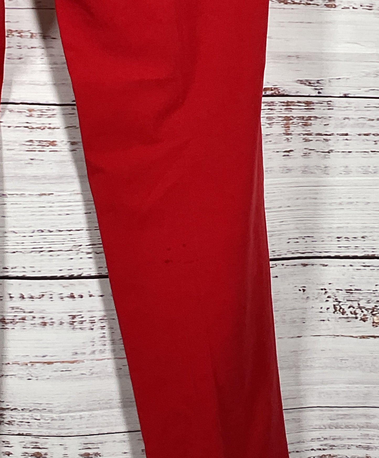 Prada Vintage Side Button Trouser Pants Red 44
