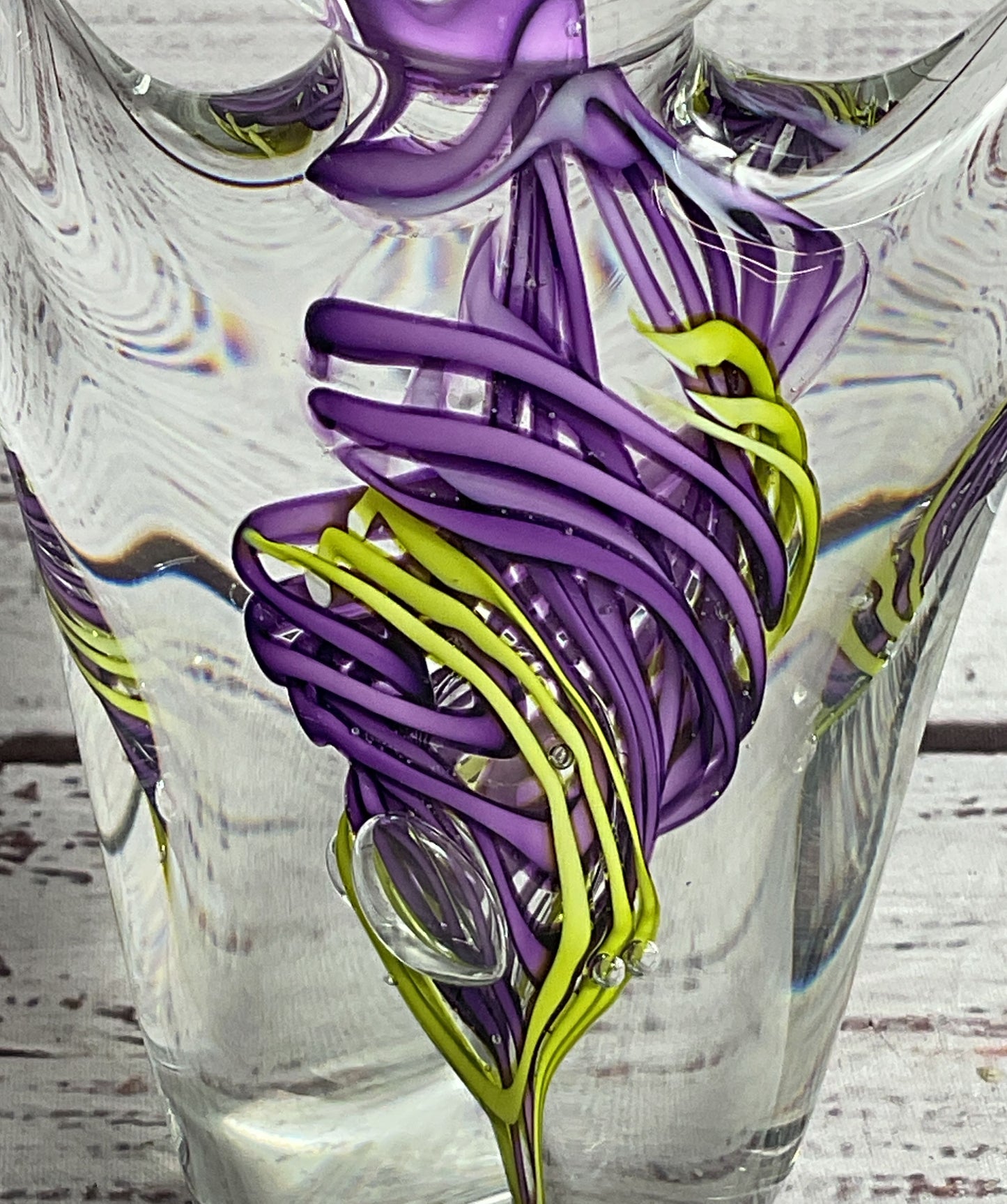 Schmidt Rhea Glass Studio Joy of Life 6.5" Glass Sculpture Multicolor