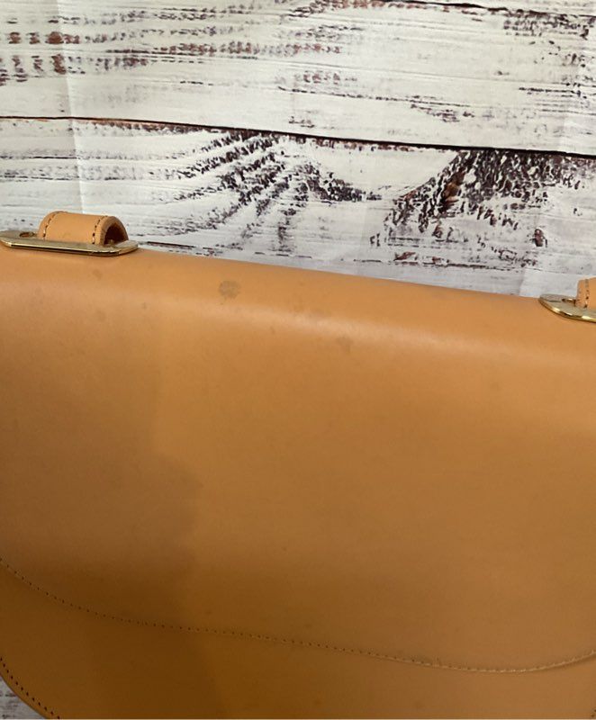 Women's A.P.C. Tan Leather Crossbody Handbag