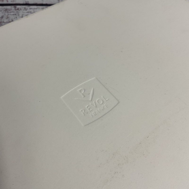 Revol Belle Cuisine White Ceramic 13" Casserole Roasting Dish