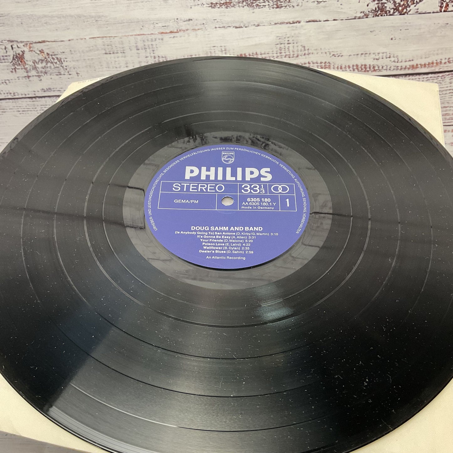 Doug Sahm And Band Philips 6305 180 German Press 1973 Stereo Vinyl Record