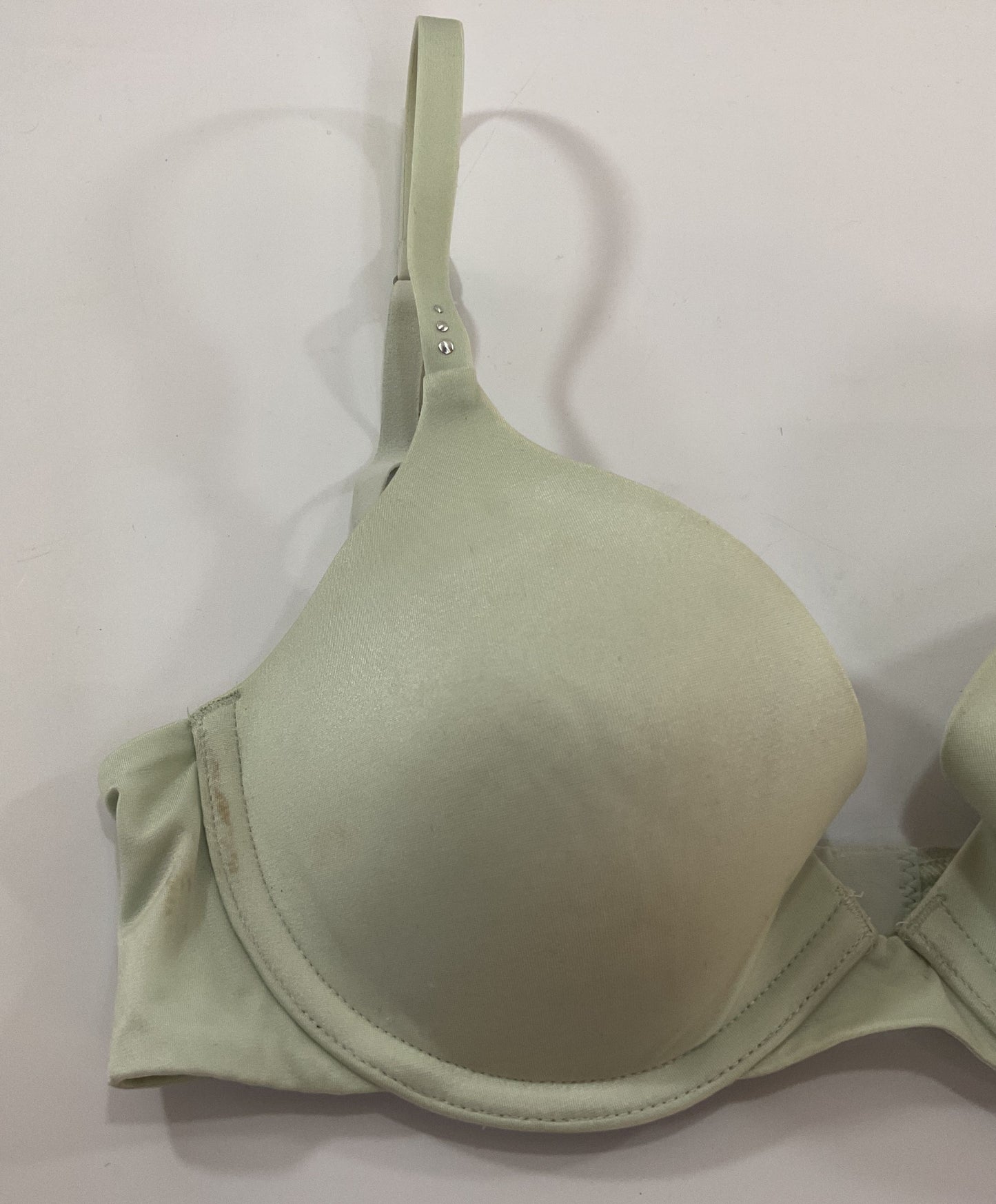 Victoria's Secret Demi Uplift Women's Green Nylon Blend Bra Size 32C