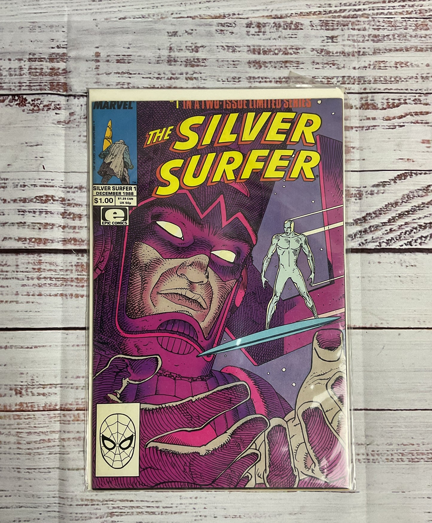 NEAR MINT Marvel LOT of 10 1987-1988 Silver Surfer Comic Books