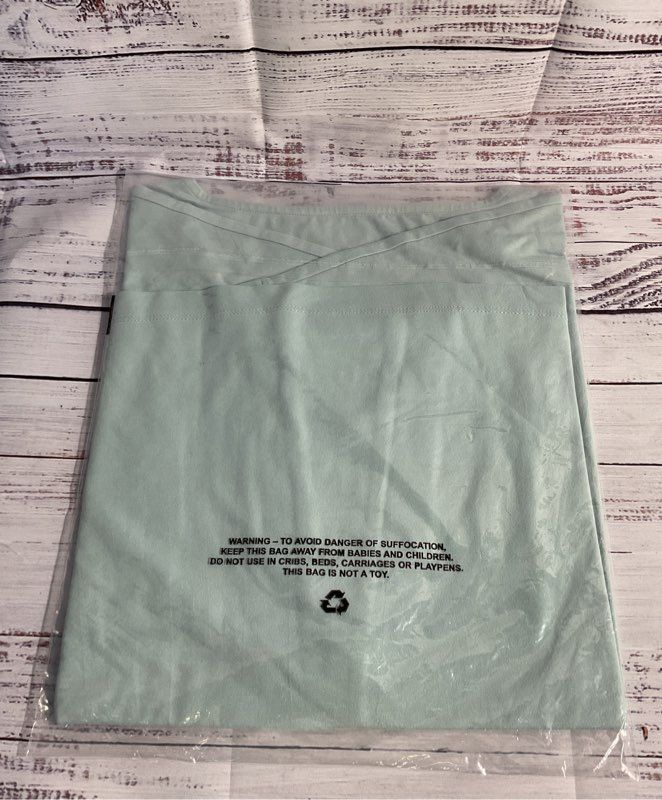 NWT Women's J Jill Luxe Supima V-Neck Easy Tee Seaglass Size XLP
