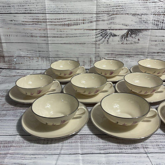 Franciscan Fine China Carmel Pattern 25 Pc. Cup & Saucer Set