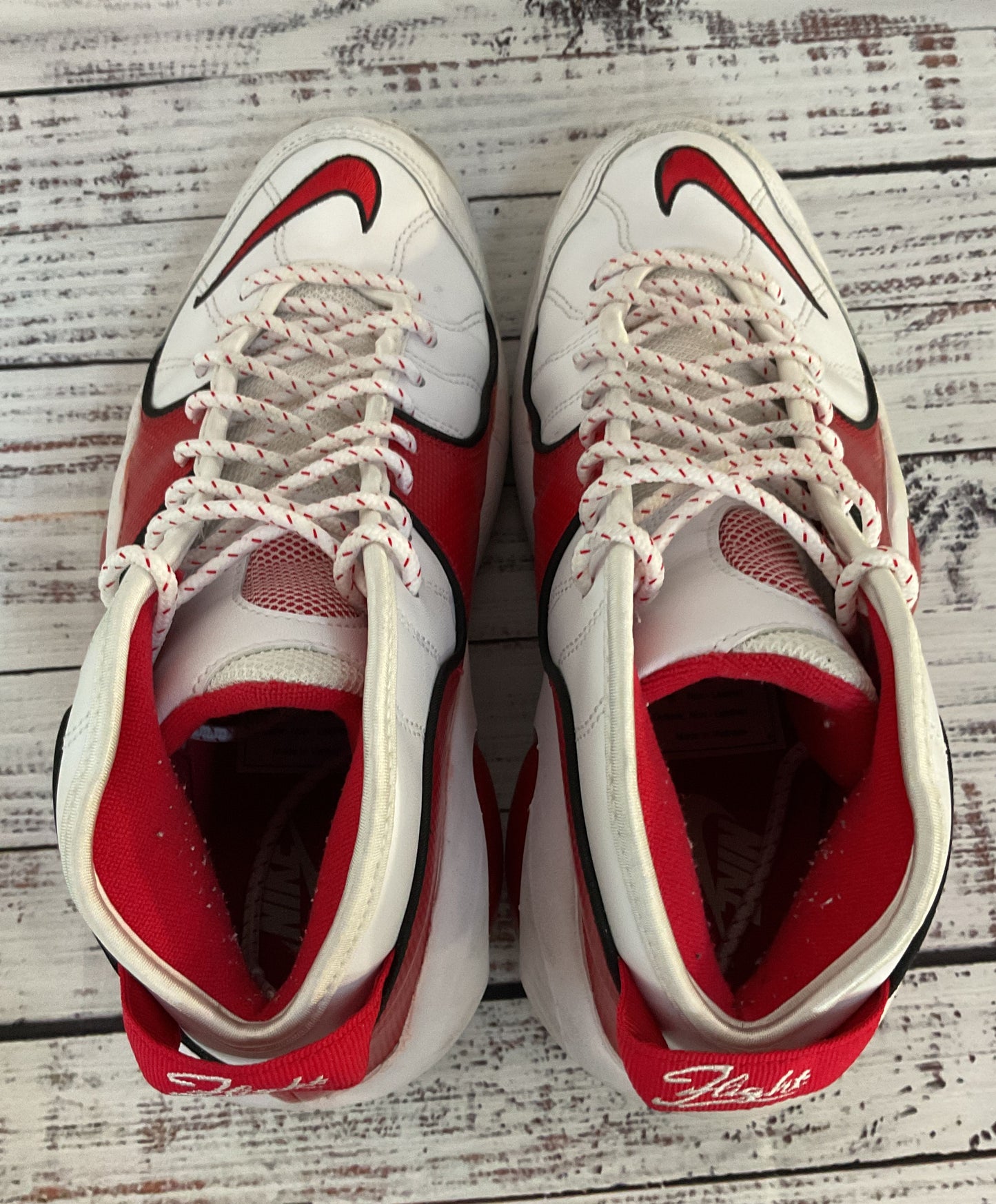 Nike Air Zoom Flight 95 True Red Men's Basketball Sneakers Size 9 DX1165-100