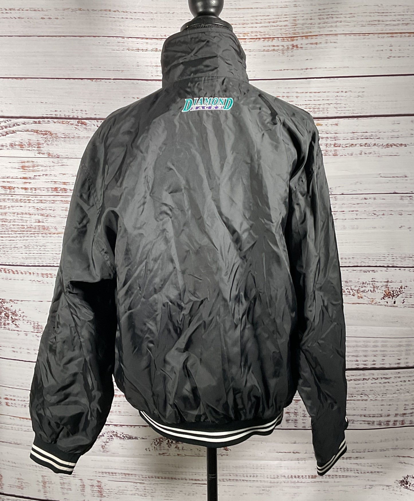 Majestic Vintage Arizona Diamondbacks Windbreaker Black M