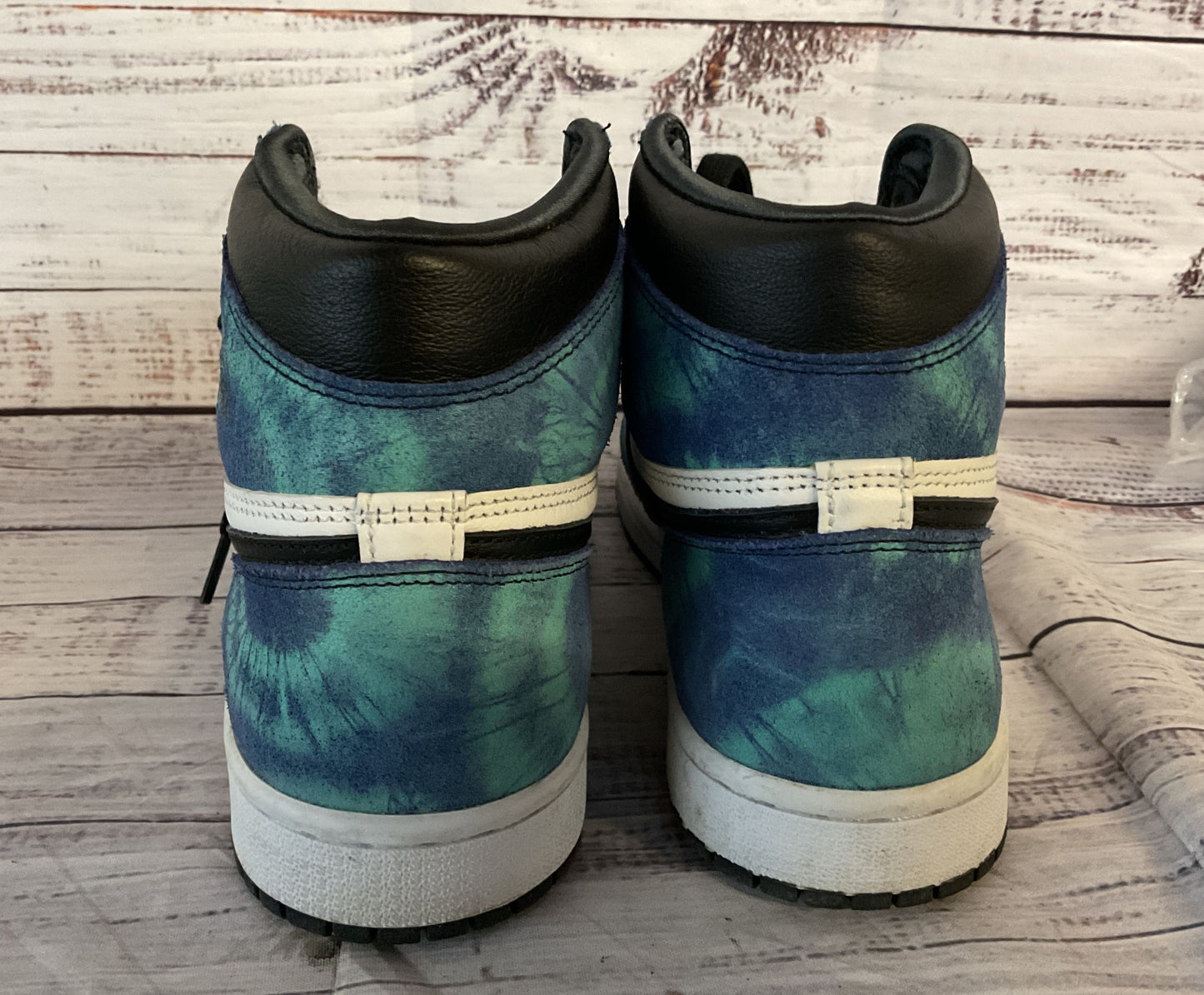 Nike Jordan 1 Retro High Tie Dye Sneakers Multicolor 8