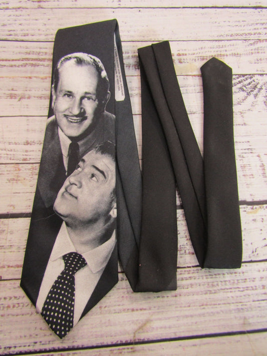 Vintage Ralph Marlin Abbott & Costello Novelty Tie