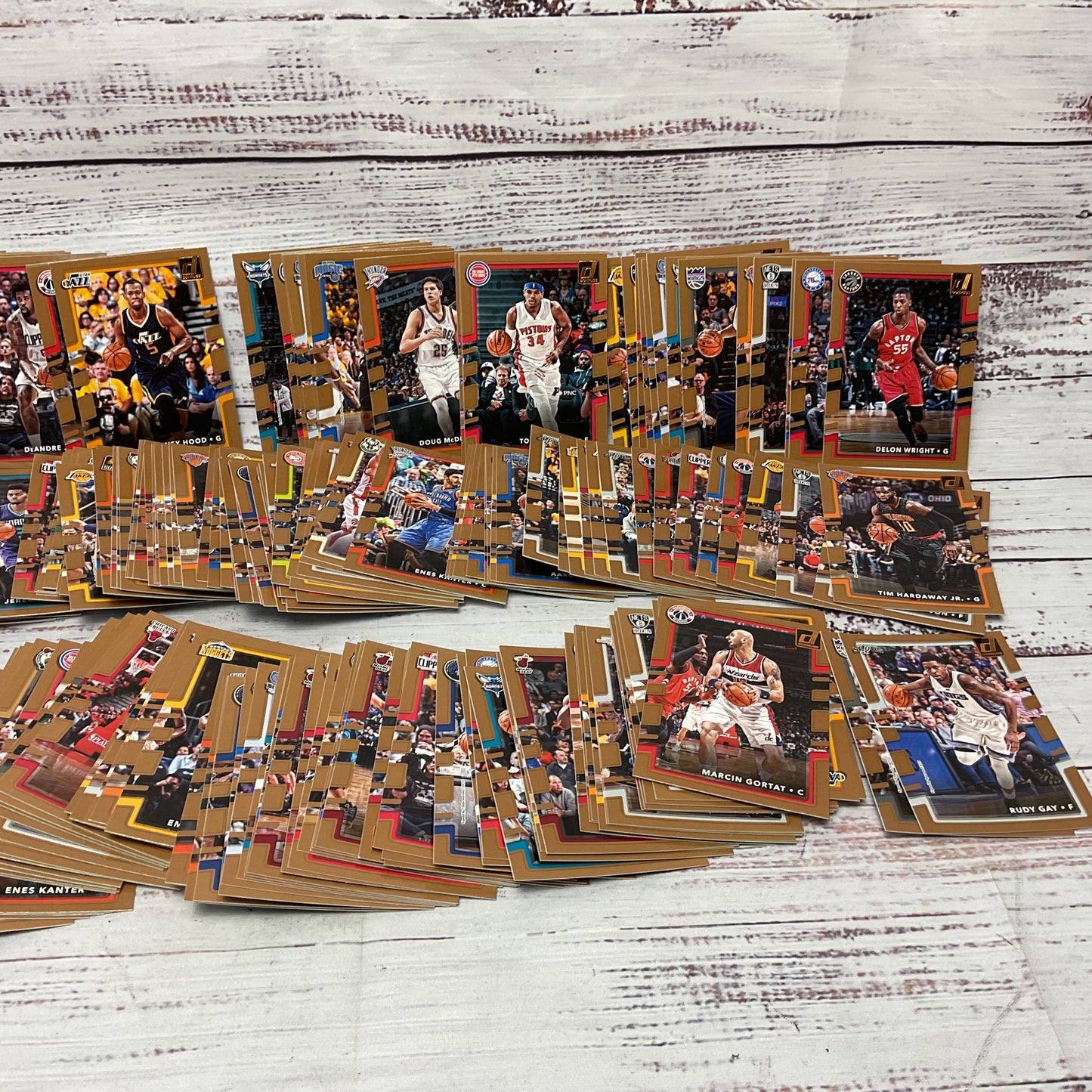 Donruss 2017-18 Basketball Card Lot 230+