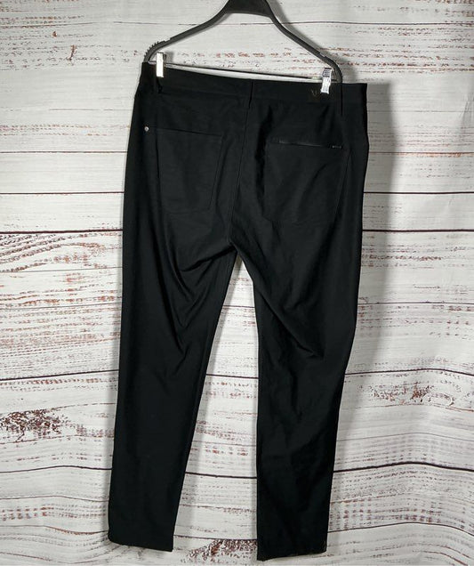 Men's Vuori Black Meta Pants Size 36