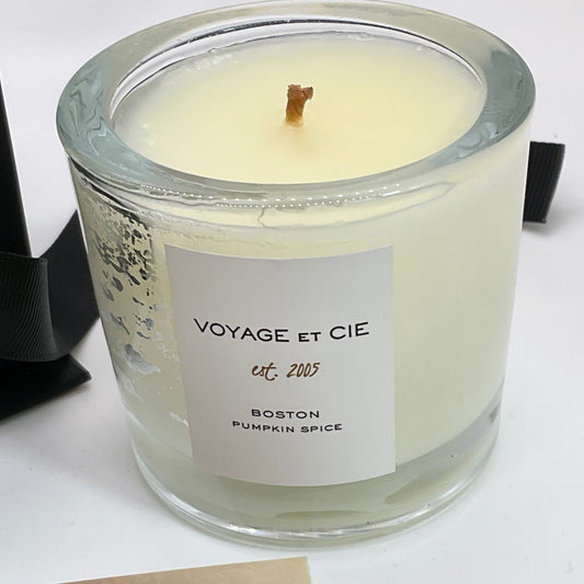NEW VOYAGE ET CIE Boston Pumpkin Spice Fragrance Candle Small Votive