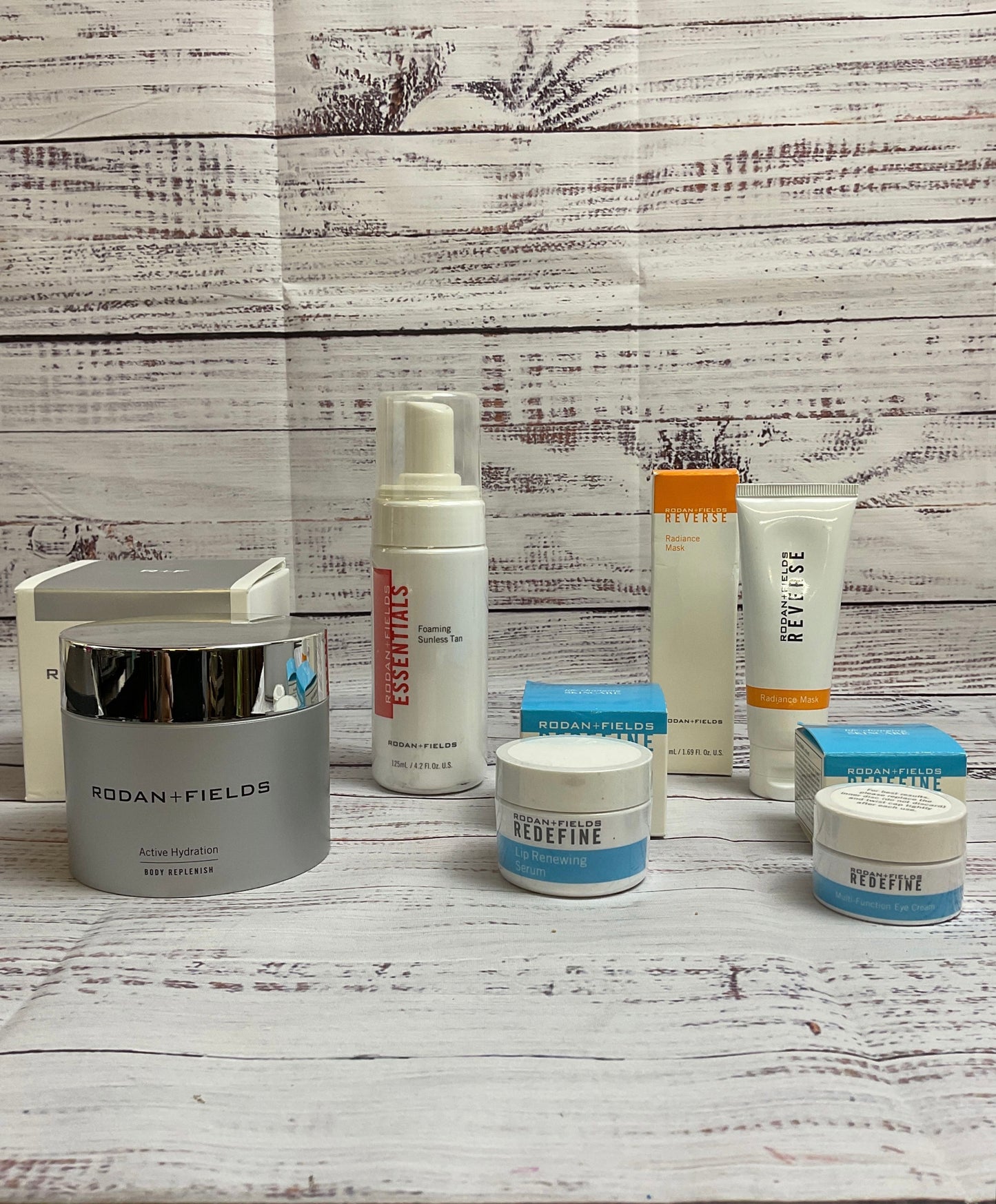 Rodan + Fields Sealed Skincare Kit With Silver Carrying Case