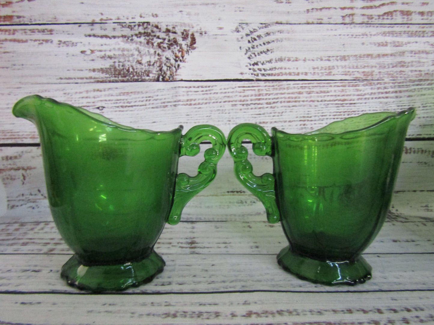 Cambridge 3400 Dark Emerald Green Cup & Saucer Set of 27
