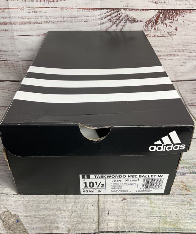 Adidas Women's Originals Taekwondo Mei Ballet Sneakers Silver Metallic 10.5