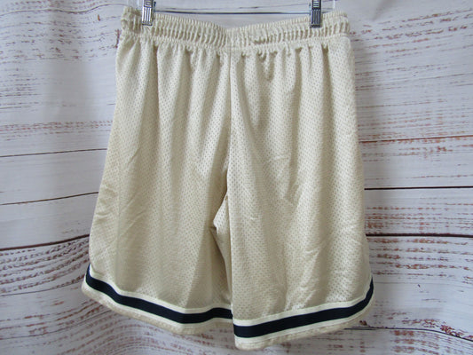 New Balance x Rich Paul Men's Beige Basketball Shorts Size L